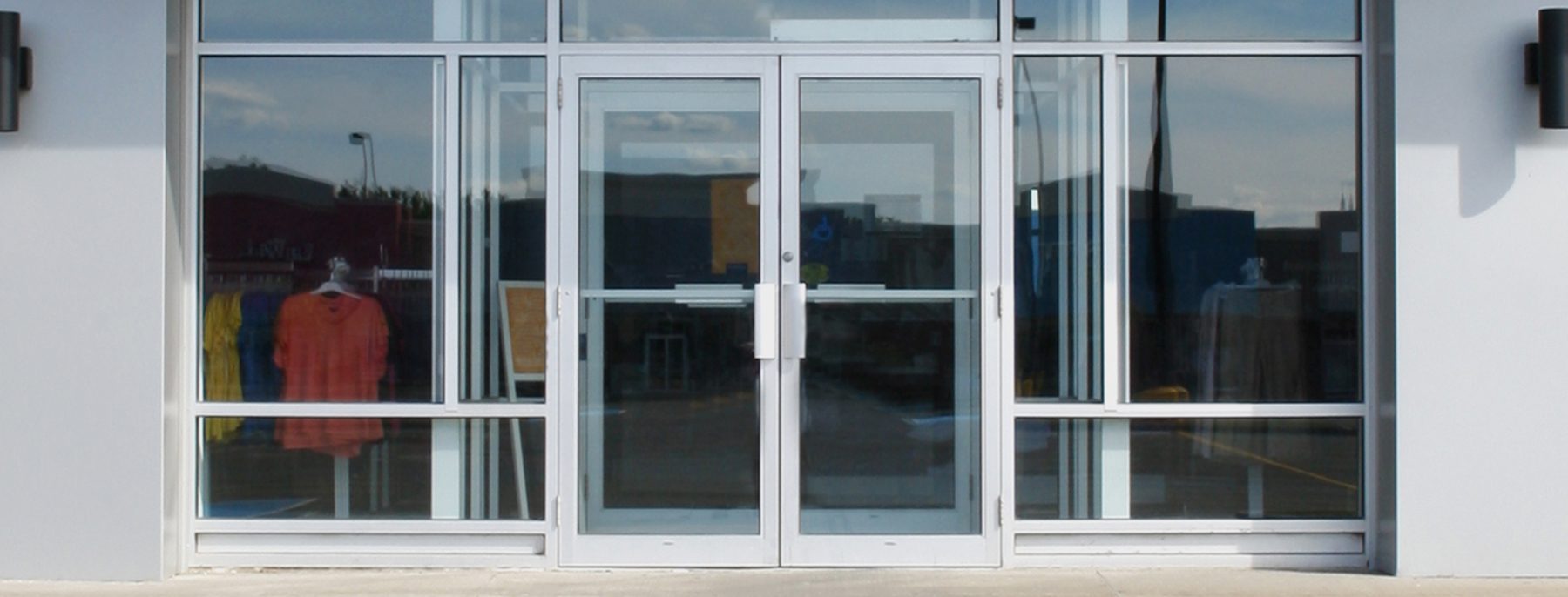 Aluminum-Framed Entrances and Storefronts