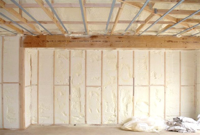 Foamed-In-Place Insulation