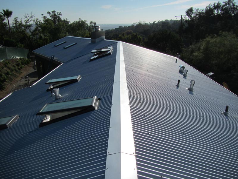 sheet metal roofing