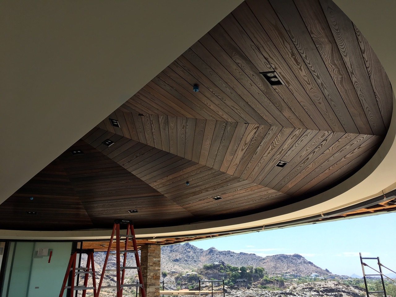 09 78 31 Thermally Modified Wood Wall and Ceiling Cladding
