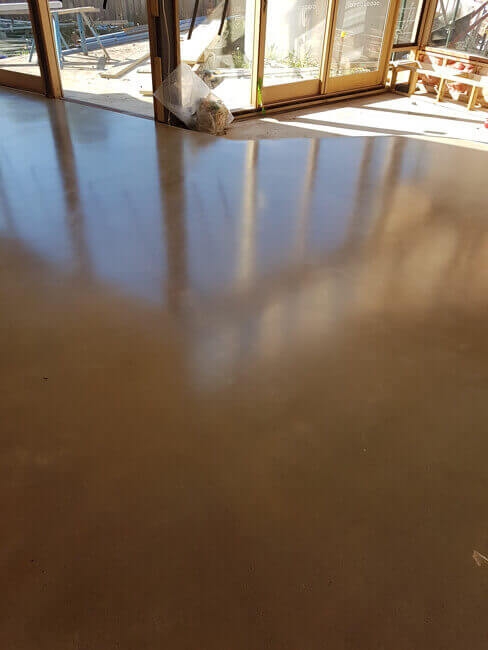 concrete grind and seal finish