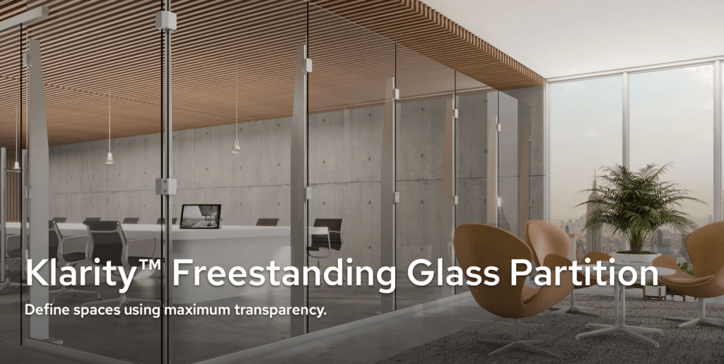 Freestanding Glass Partitions (CRL)