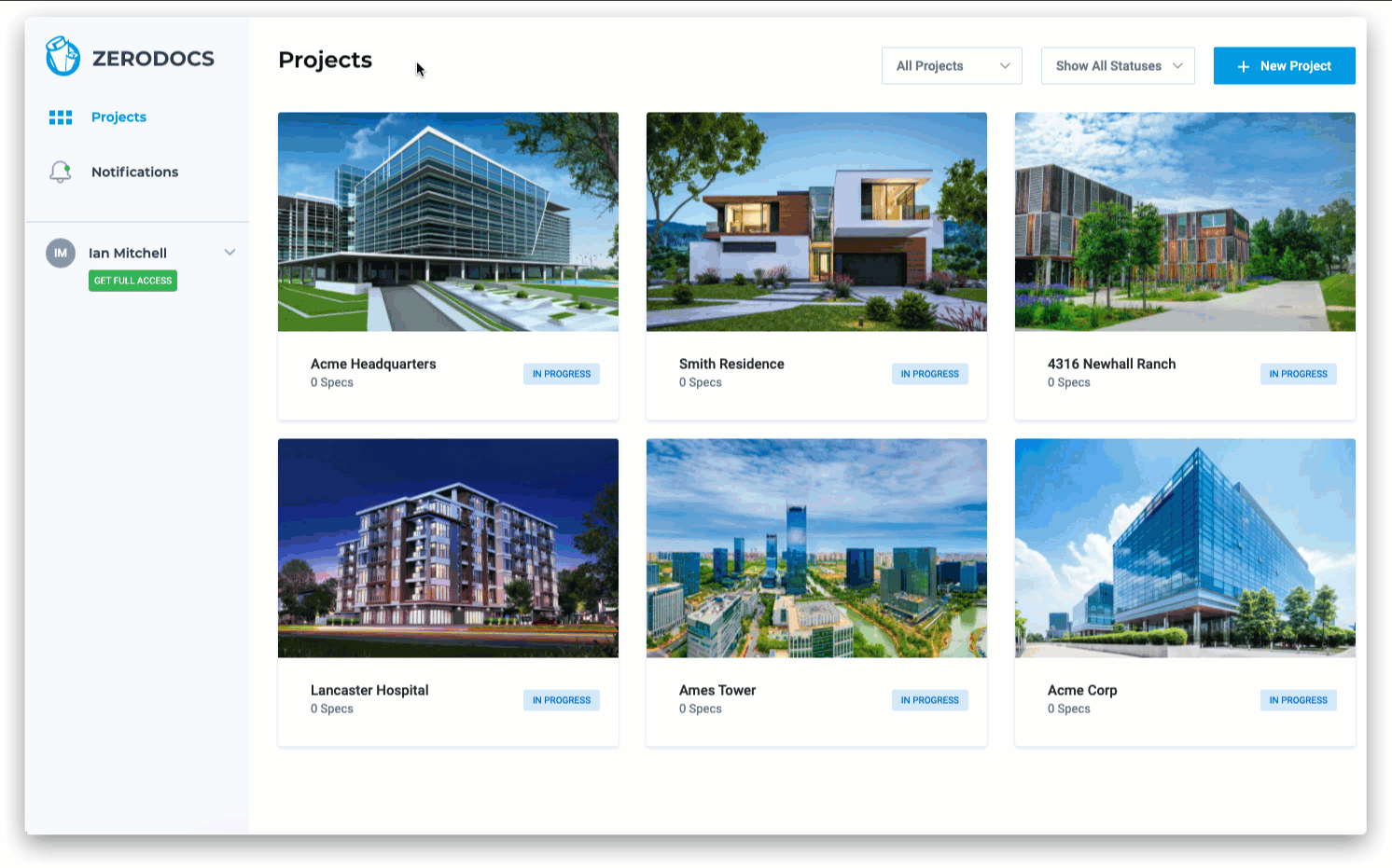 Spec Writing Software ZeroDocs
