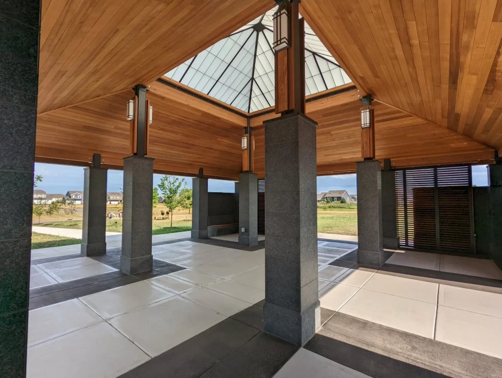 Thermally modified interior wood wall and ceiling cladding