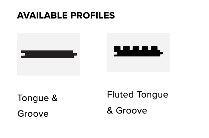 thermally modified wood cladding sizes 